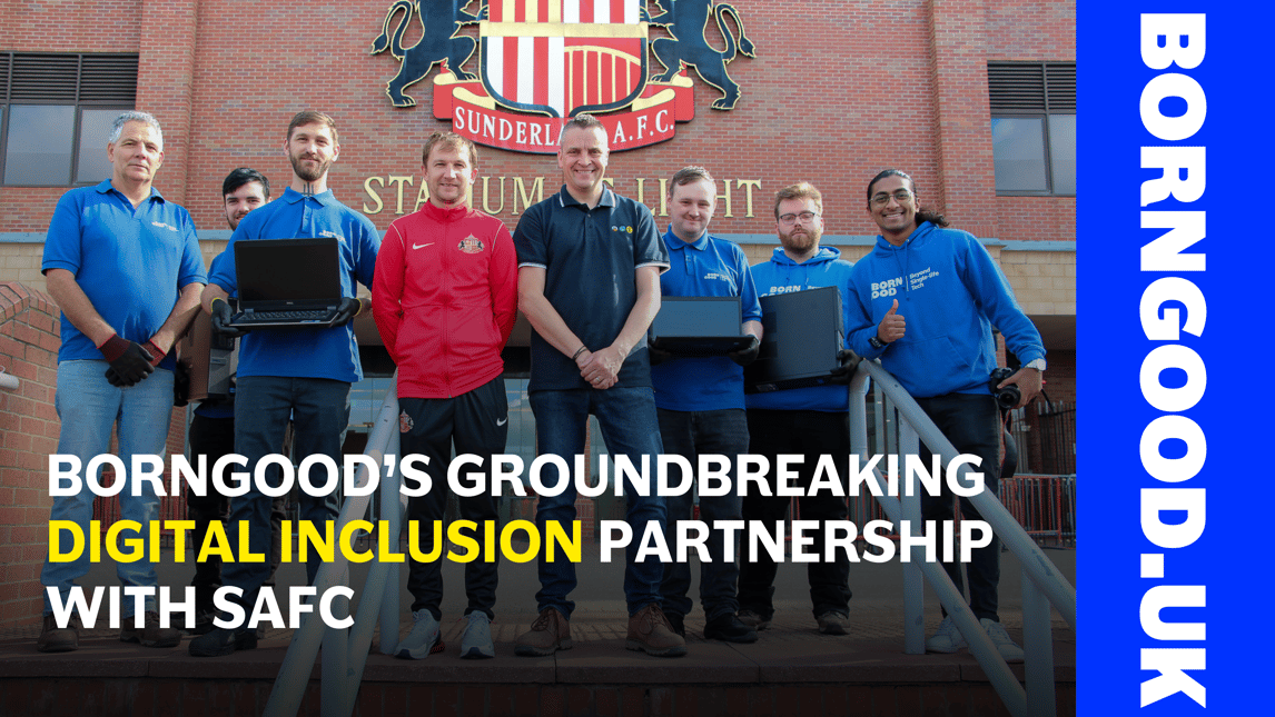 Image of BornGood, Sunderland Association Football Club and Foundation of Light Representatives.
